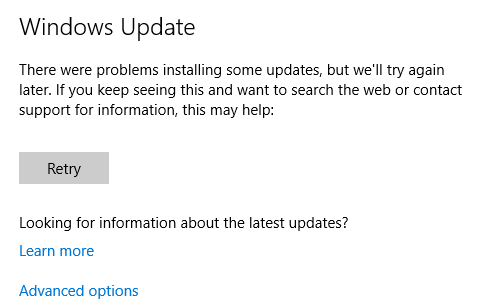 Windows Update-problem