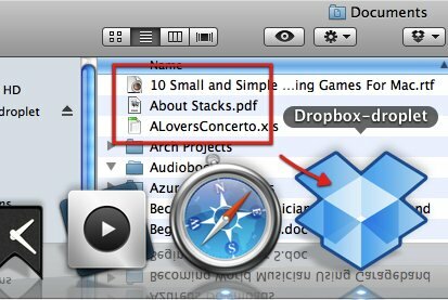 2 verktyg för att göra fildelning på Dropbox snabbare och enklare 01 Dropbox Droplet