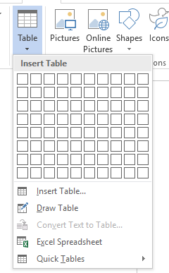 Hur du snabbt lägger till rader i en tabell i Microsoft Word ordinföringstabell