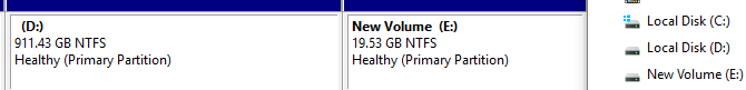 windows 10 ny volym