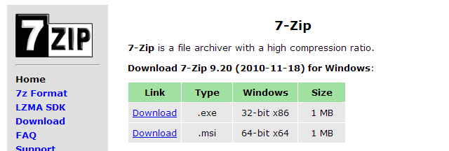 7-zip-32-bitars-vs-64-bitars-installer