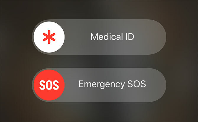 iOS Emergency SOS-läge