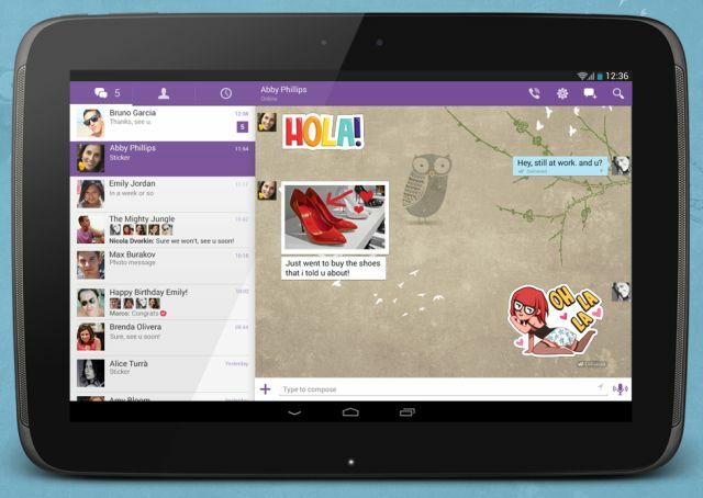 Viber-4-Android-Tabletter-chat-Klistermärken