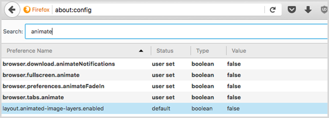firefox om config-animera