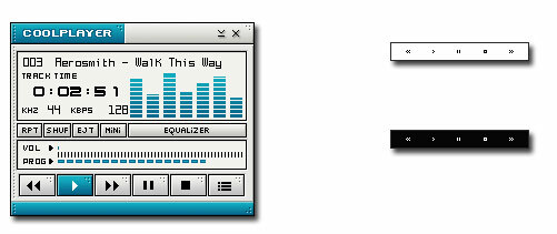 Den lilla CoolPlayer kan vara MP3-spelaren som du kan välja för din bärbara enhet [Windows] coolplayer02