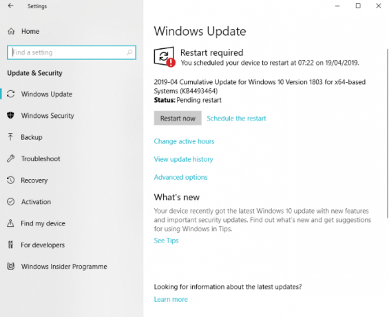Planera en Windows Update för att installera när du är borta från din dator