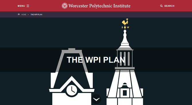 10 högst rankade datorprogrammeringshögskolor i amerikanska datorhögskolan Worcester polytechnic