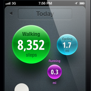 iphone aktivitet tracker