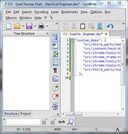 SynWrite: Ett anteckningsbokalternativ för anteckningar och redigering av programmeringskoder synwrite