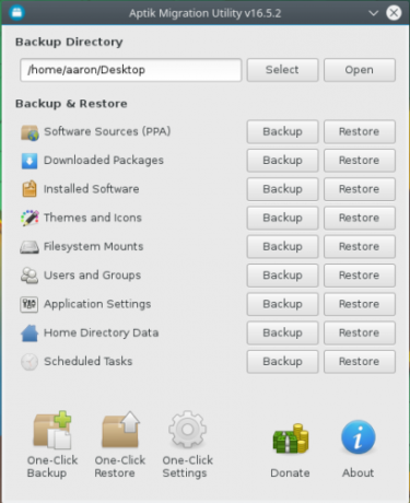 optimera backup aptik alternativ