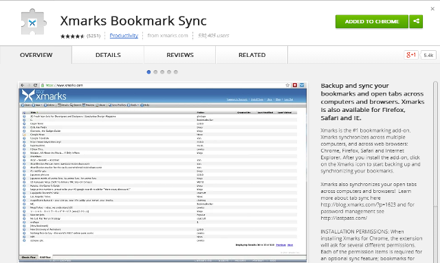Xmarks-bookmark-sync