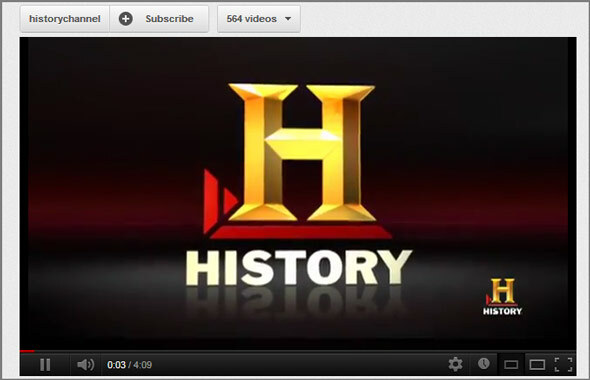 youtube historia kanal