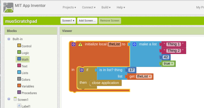 android skapa app appinventor allblocks