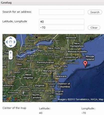Geotagera din webbplats eller blogginlägg med GeoRSS & MapQuest geo2