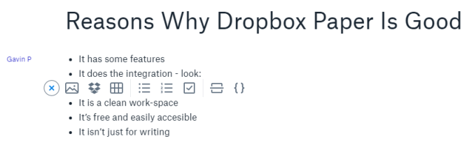 Hur Dropbox Paper tar på Google Docs och Office Online Dropbox Paper Document Writing Funktioner med integration