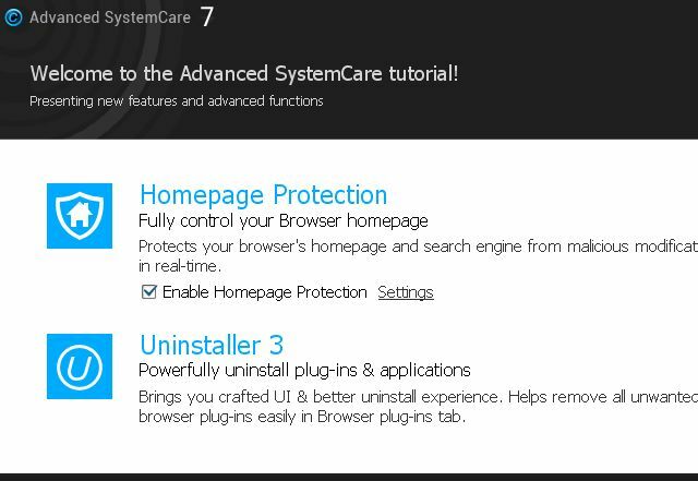 Avancerad Systemcare2