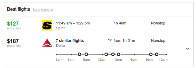 google-flight-data-sökning