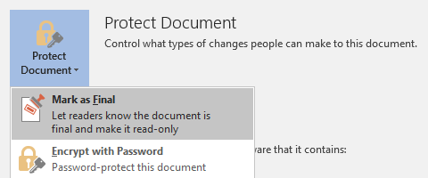 Hur man skapar professionella rapporter och dokument i Microsoft Word Protect Document