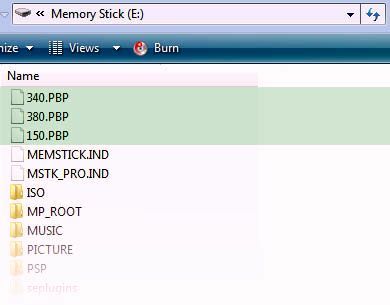 Hur man nedgraderar PSP och uppgraderar till en anpassad firmware (2) mappar3