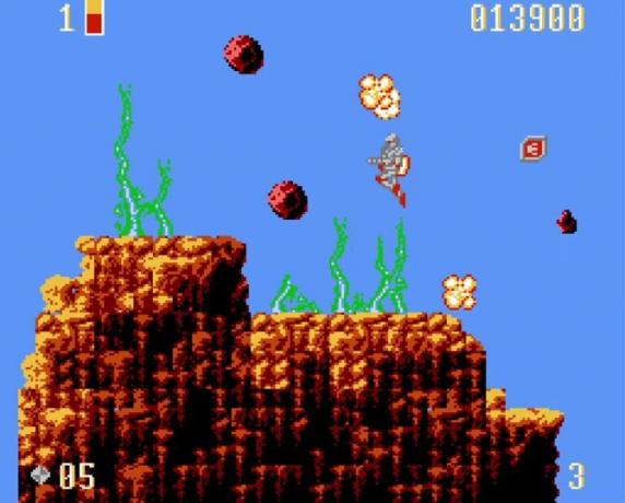 Super Turrican kör på en NES-emulator på Steam Link