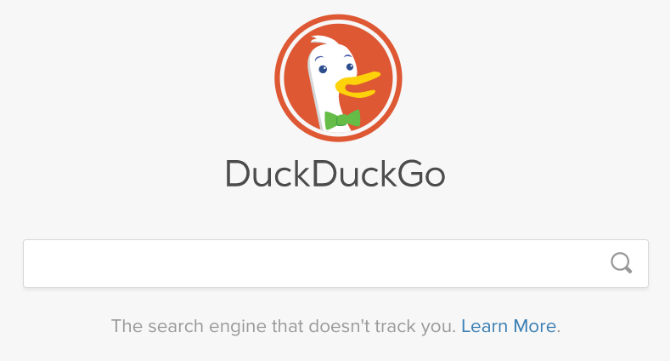 google alternativ - DuckDuckGo