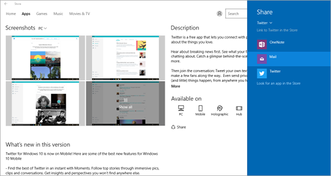 Windows 10-secret-sharing-funktion