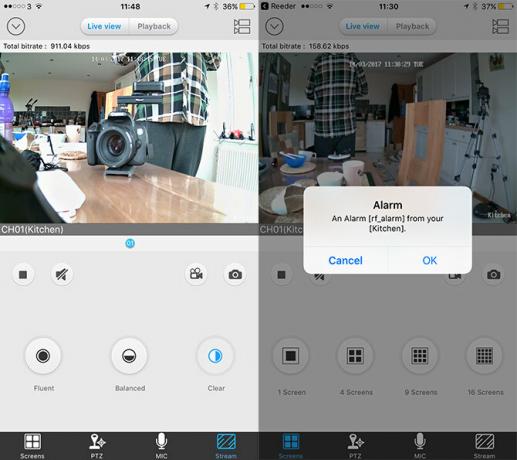 Reolink Keen: 100% Wireless Security Cam Review screencap interface