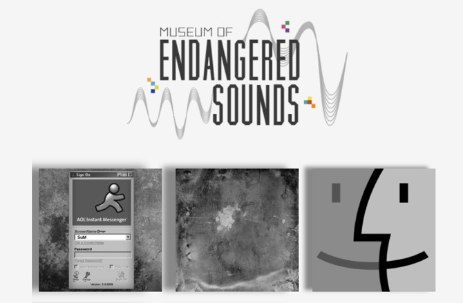 Museum of Endangered Sounds, en rolig webbplats när uttråkad online