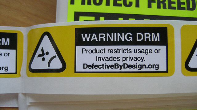 DRM-varning