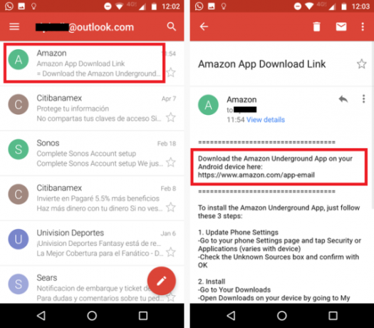 Google Play vs. Amazon Appstore: Vilket är bättre? appstore apk e-post 571x500