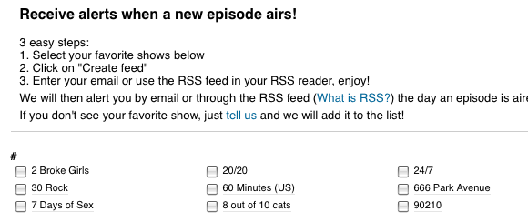 tv-program rss