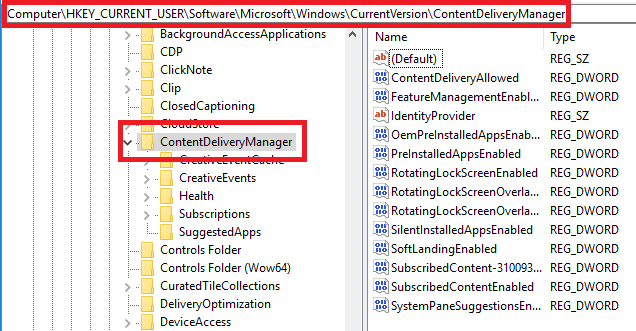 Hur du inaktiverar sidan "Windows Welcome Experience" i Windows 10-upplevelsessidans register