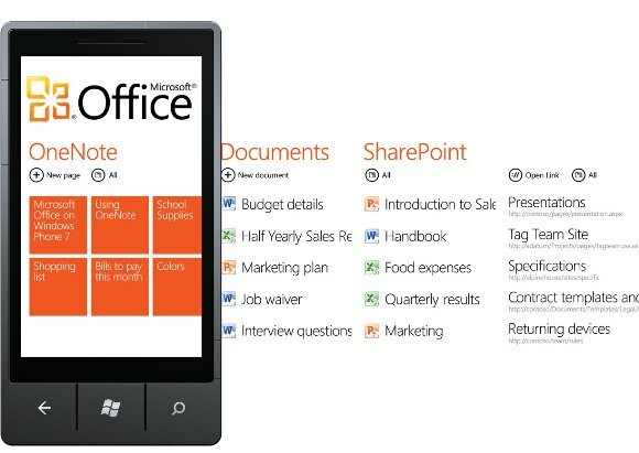 Använd MIcrosoft Office på Windows Phone