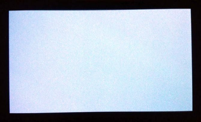 Detta är en bild av en Google Pixel 2 OLED-skärm med mindre inbränningsproblem