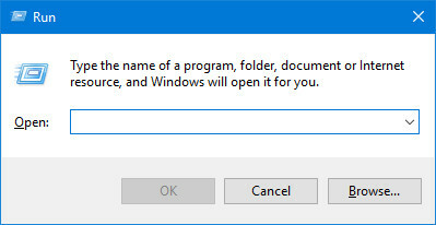 Kör Prompt på Windows 10