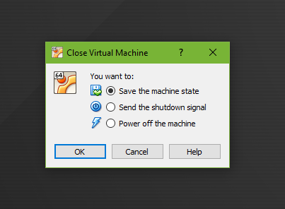 Hur man använder VirtualBox: Användarhandbok 40 VirtualBox Stäng virtuell maskin