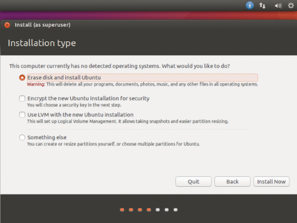 Hur man använder VirtualBox: Användarhandbok 31 VirtualBox Ubuntu Install Type
