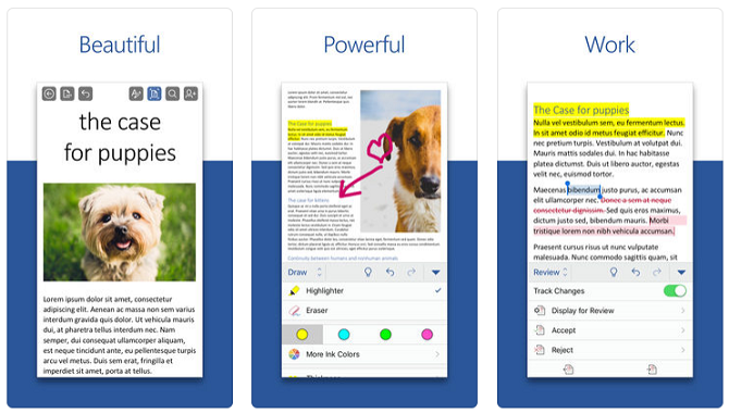 6 Nya Microsoft Office-funktioner på iOS att veta om word ios 670x380