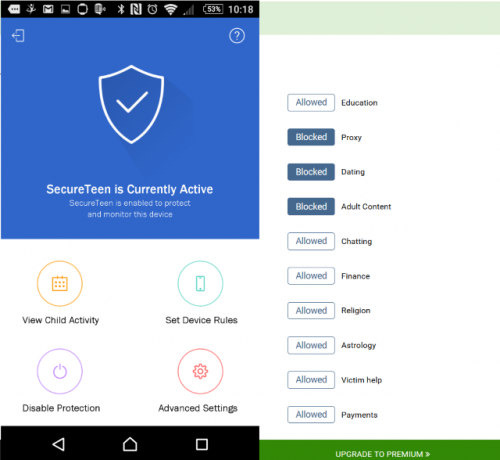 Muo-android-Parentalcontrol-secureteen