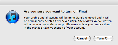 Två enkla sätt att inaktivera Ping i iTunes [Mac & Windows] Är du säker