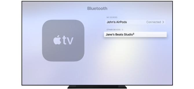 Hur man parar AirPods med Apple TV