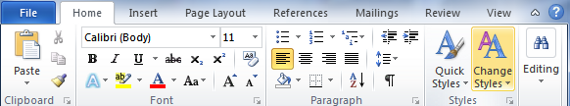 Microsoft Office 2010 granskning