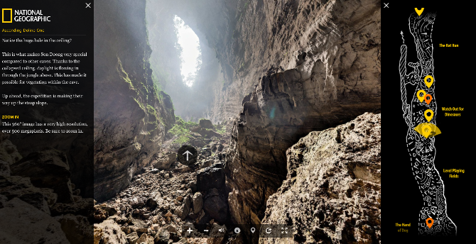 Utforska Vietnams Son Doong-grotta genom National Geographic's virtual reality-turné