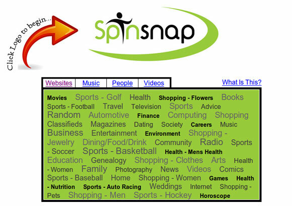 spinsnap - stumbleupon-alternativ