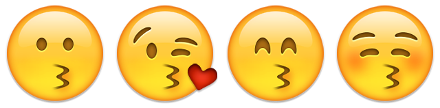 kyssar kärlek romantik emoji emoticon