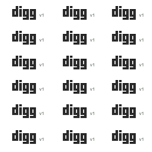 Upptäck det bästa på webben med den nya Digg v1 nya nya digg-logotypen