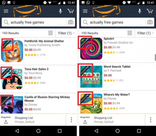 Google Play vs. Amazon Appstore: Vilket är bättre? faktiskt gratis amazon appstore 571x500