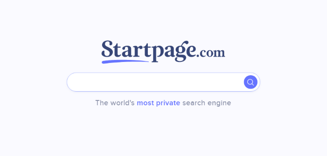 De 5 bästa privata sökmotorerna som respekterar din data Startsida för privat sökning