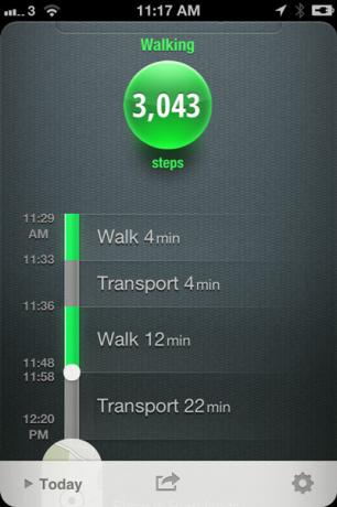 iphone aktivitet tracker