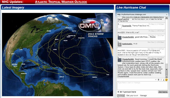 8 Top Hurricane Tracking Websites på webben Hurrricane tracking06